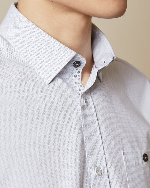 <P>Cotton Diamond Print Shirt<Br></P>
<P><Span>Cut A Suave Silhouette For Smart Casual Events In The Effortlessly Stylish ...